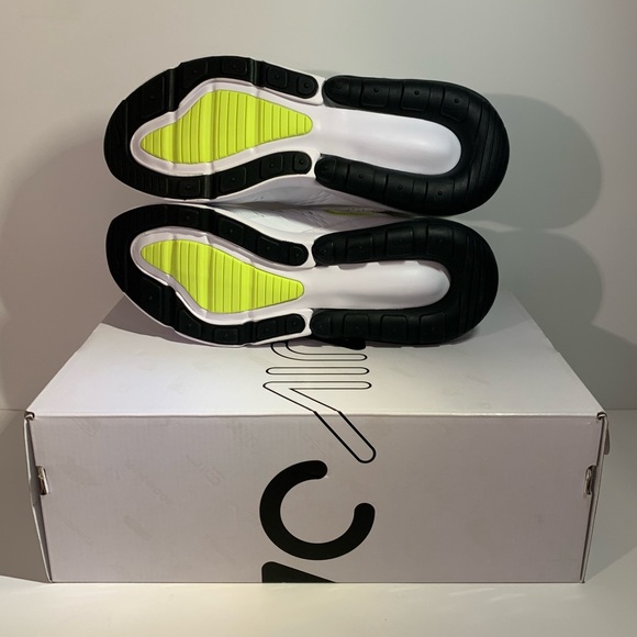 ⚡️[NEW] NIKE AIR MAX 270 ESSENTIAL WHITE VOLT WOLF GREY MEN’S SIZE 8 SNEAKERS⚡️ - Picture 9 of 11